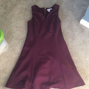 Purple swing dress